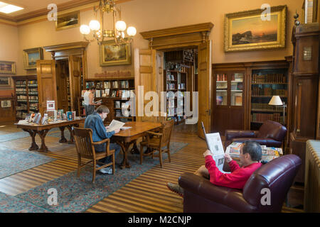 St Johnsbury Athenaeum central library VT Stock Photo