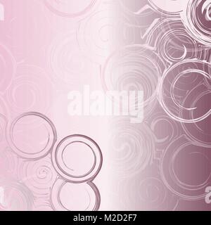 Abstract  background with circles from monograms. Stock Vector