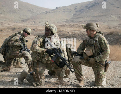 Members of Charlie Company, 2nd Battalion, 149th Aviation (GSAB) left ...