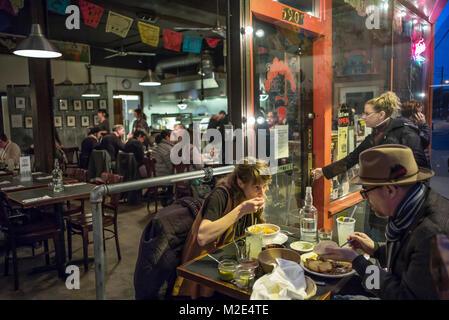 United States, Washington, Seattle, Fonda la Catrina, Mexican restaurant Stock Photo