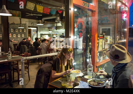 United States, Washington, Seattle, Fonda la Catrina, Mexican restaurant Stock Photo