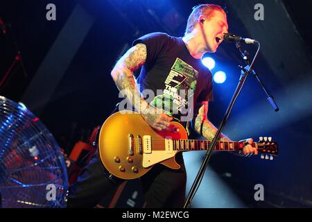 The Gaslight Anthem - The Darkness Is Spreading-Tour Stock Photo