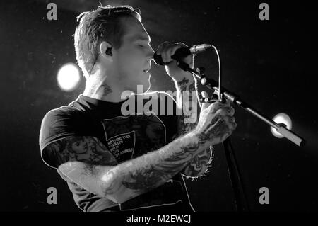 The Gaslight Anthem - The Darkness Is Spreading-Tour Stock Photo