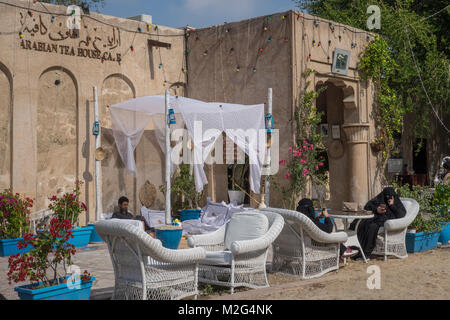 United Arab Emirates, Dubai, Arabian Tea House Stock Photo