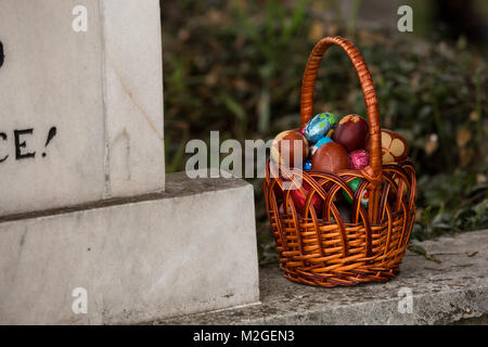 Easter Sunday celebrations, Botiza, Maramures, Romania Stock Photo
