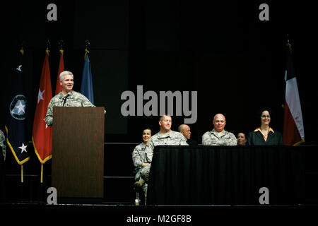 Speakers presenting for the Texas Adjutant General's Strategic plan role out at the NGAT/Joint Conference on Mar. 27, 2010 in Austin, Texas (U.S. Air National Guard photo Staff Sergeant Eric Wilson) 100327-F-2973W-019.jpg by Texas Military Department Stock Photo