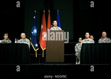 Speakers presenting for the Texas Adjutant General's Strategic plan role out at the NGAT/Joint Conference on Mar. 27, 2010 in Austin, Texas (U.S. Air National Guard photo Staff Sergeant Eric Wilson) 100327-F-2973W-020.jpg by Texas Military Department Stock Photo