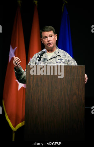 Speakers presenting for the Texas Adjutant General's Strategic plan role out at the NGAT/Joint Conference on Mar. 27, 2010 in Austin, Texas (U.S. Air National Guard photo Staff Sergeant Eric Wilson) 100327-F-2973W-024.jpg by Texas Military Department Stock Photo