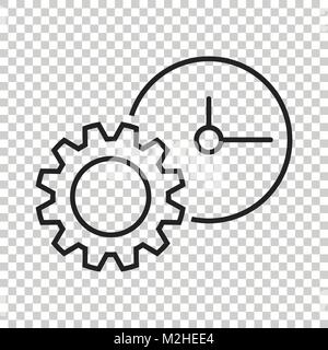 Document vector icon. Project management flat illustration. Stock Vector