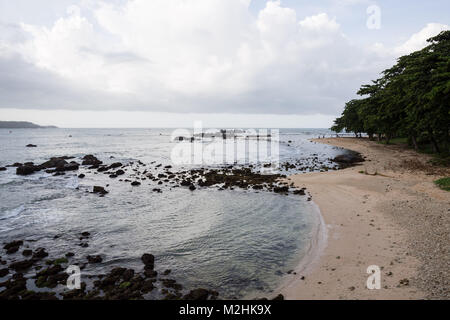 Beach by Galle Fort, Sri Lanka. July 2017 Stock Photo