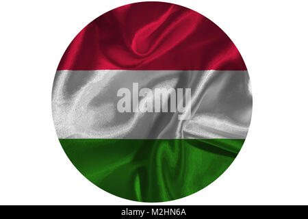 Hungary flag ,3D Hungary national flag 3D illustration symbol. Stock Photo