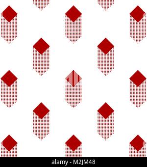Cubic geometric pattern. Vector illustration. Stock Vector