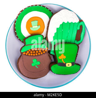 Baking for St. Patrick's Day Stock Photo