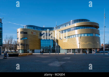 The Curve a State of the Art learning Facility at Teeside University opened in early 2016 Stock Photo