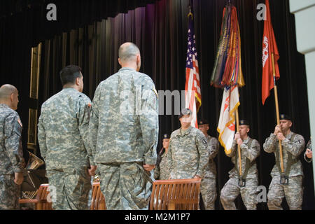 Colonel Andrew Backus assumes command of the Norfolk District, U.S. Army Corps of Engineers, in a ceremony at the Chrysler Museum on Friday, June 12. Backus replaces Col. Dionysios 'Dan' Anninos, who assumed command of the district in 2006 and will take command of the Corps' Gulf Region Central District, located in Baghdad, Iraq, in July. COC (090616-A-0870B-197) by norfolkdistrict Stock Photo