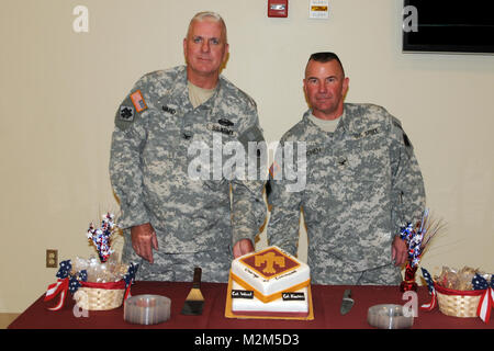 Col. Joel Ward, outgoing commander of the 45th Infantry Brigade Combat ...