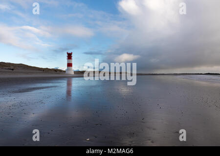 Lighthouse, Heligoland, Düne, Germany Stock Photo