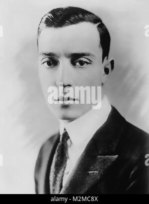 BUSTER KEATON (1895-1966) American film actor and producer about 1920 Stock Photo