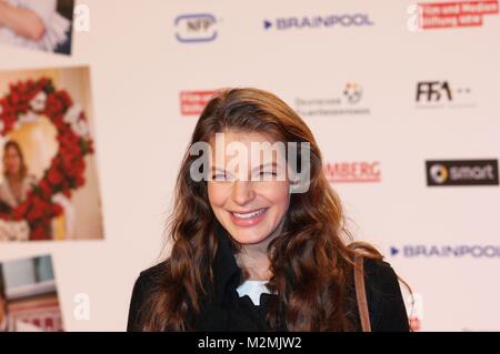 Yvonne Catterfeld am 18.2.2014 bei der Weltpremiere'Stromberg' im Cinedom Köln Stock Photo