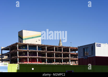 The Remains Of Broad-marsh Bus Station in Nottingham,UK. Stock Photo