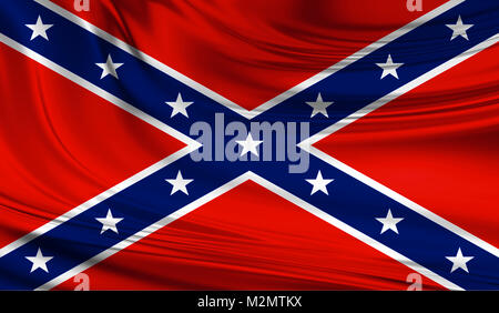 Download Waving Confederate Flag Stock Vector Art & Illustration ...