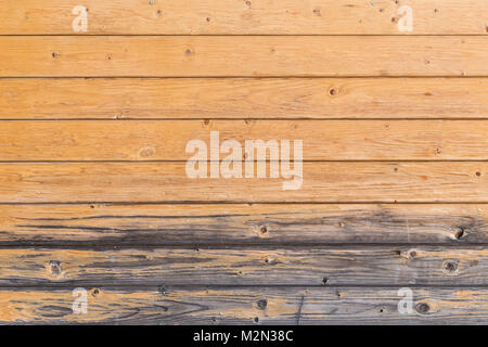 Big Brown old wood plank background and texture Stock Photo