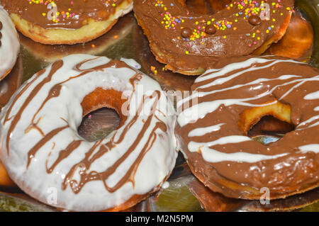 homemade yummy donuts Stock Photo