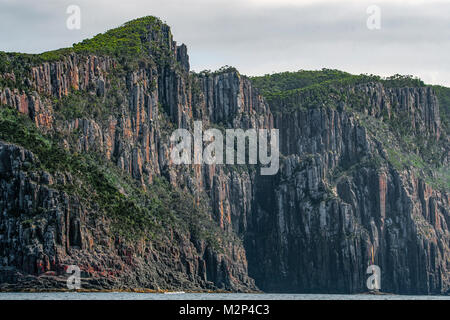 Fluted Cape, Bruny Island, Tasmania, Australia Stock Photo