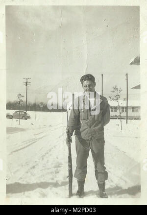 Clint Goodwin. Historic vintage black and white photograph. Stock Photo