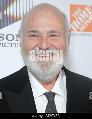 Los Angeles, California, USA. 7th February, 2018. Director Rob Reiner attends the 9th Annual African American Film Critics Assocation Awards at Taglyan Cultural Complex on February 7, 2018 in Los Angeles, California. Photo by Barry King/Alamy Live News Stock Photo