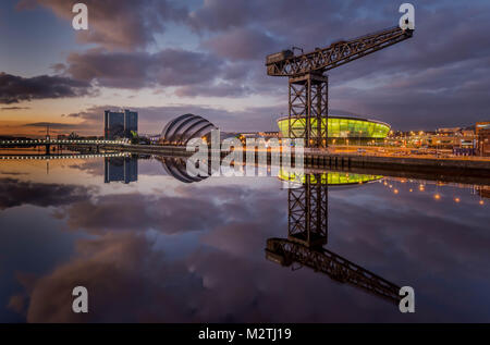 Glasgow Clydeside Stock Photo