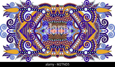 indian ethnic floral paisley pattern Stock Vector