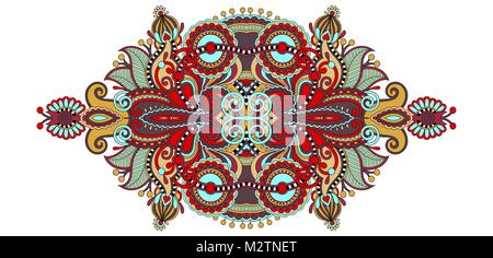 indian ethnic floral paisley pattern Stock Vector