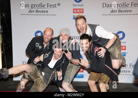 Das Große Fest der Besten am 09.01.2016 im Velodrom in Berlin: Voxxclub Stock Photo