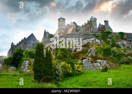 The Rock of Cashel in ireland Stock Photo