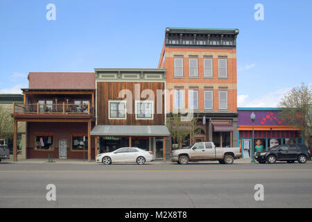 gunnison, home of western state college colorado Stock Photo