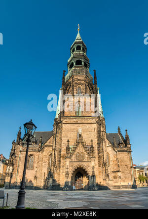 Dom St Marien (St Mary Church), Gothic style, in Zwickau, Saxony, Germany Stock Photo