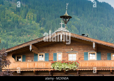 Austria, Tyrol, farm close Reith in Tyrol. Stock Photo