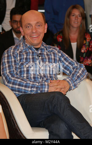 Bernhard Hoecker (Comedian, Moderator), Aufzeichnung von Markus Lanz (Ausstrahlung am 24.07.2014) im Studio Stahltwiete, Hamburg, 07.07.2014 Stock Photo