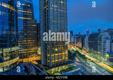 Avenida del Libertador, Buenos Aires Argentinia Stock Photo - Alamy