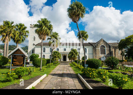 St. George's Cathedral, Kingstown, St.Vincent, St. Vincent and the Grenadines, Caribbean Stock Photo