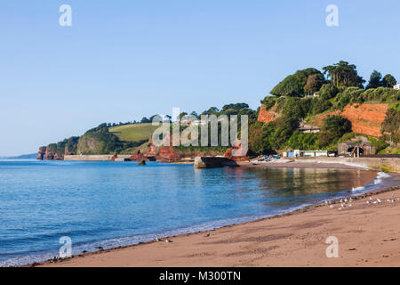 England, Devon, Dawlish, Dawlish Beach Stock Photo