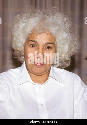 NAWAL EL-SAADAWI Egyptian author 1989 founder and president of the Arab womens Solidarity Association, Stock Photo