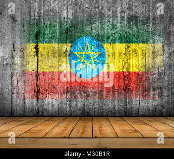 Map of Ethiopia on weathered concrete Stock Photo - Alamy