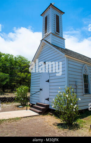 St joseph's church, island of Molokai, Hawaii Stock Photo