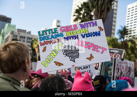 The one year anniversary of the original Women's March; Women's March ...
