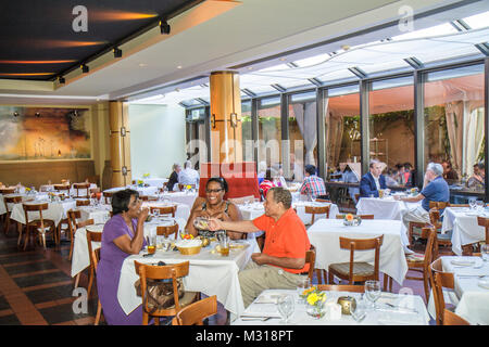 Baltimore Maryland,Baltimore Museum of Art,Gertrude's,restaurant restaurants food dining eating out cafe cafes bistro,chef John Shields,dining,Black B Stock Photo