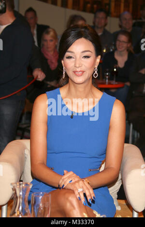 Verona Pooth, Talkshow 3nach9, Bremen, 31.01.2014 Stock Photo