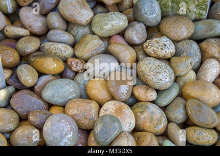 river rocks close up Stock Photo