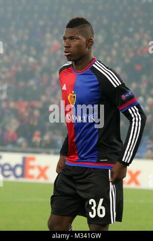 breel donald embolo basel fussball europa league 16 finale fc basel m341gw